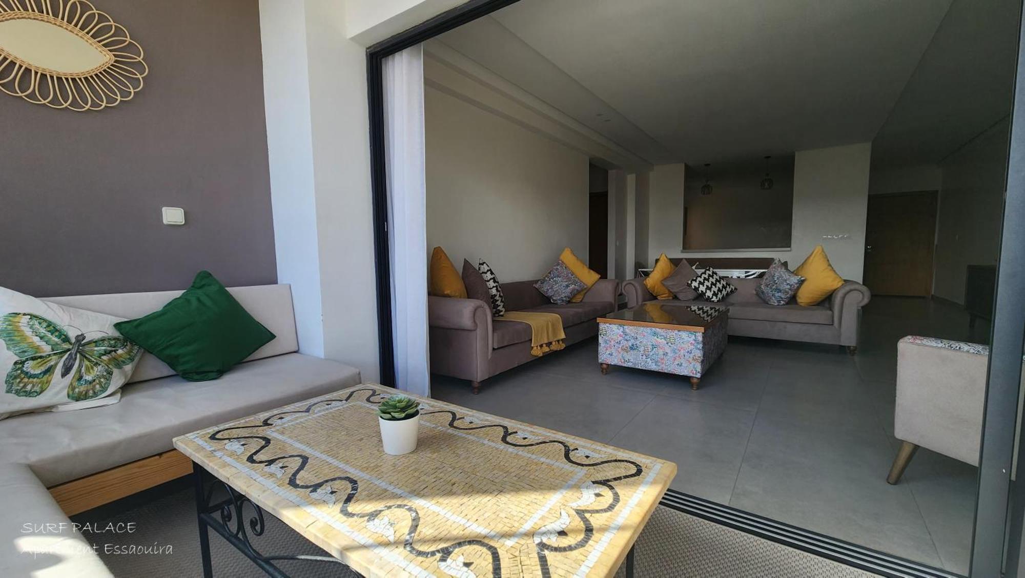 Surf Palace Beachfront Apartment Essaouira Eksteriør bilde